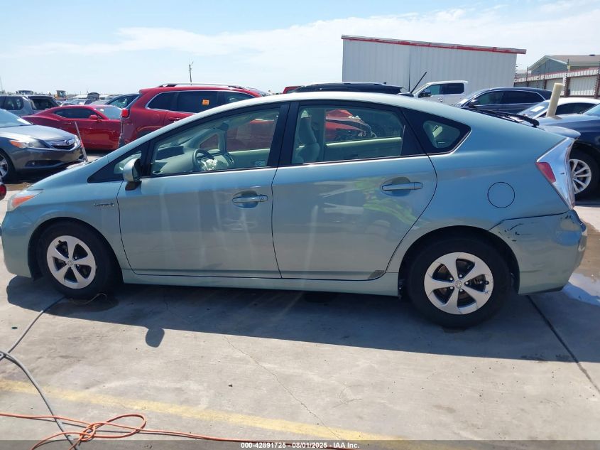 2012 Toyota Prius Three VIN: JTDKN3DU8C5452472 Lot: 42891725