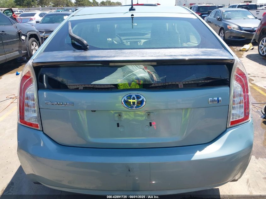 2012 Toyota Prius Three VIN: JTDKN3DU8C5452472 Lot: 42891725