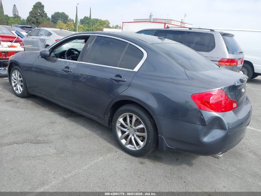 2007 Infiniti G35X VIN: JNKBV61F27M802230 Lot: 42891770