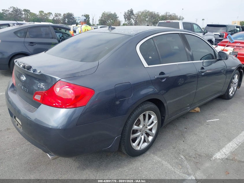 2007 Infiniti G35X VIN: JNKBV61F27M802230 Lot: 42891770