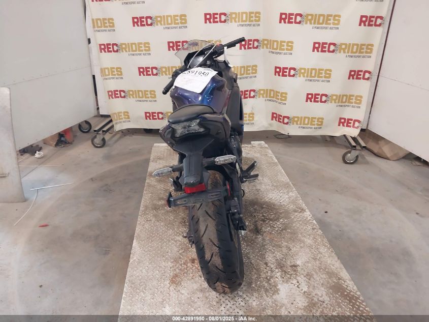 2024 Kawasaki Ex650 P VIN: ML5EXEP18RDAD3274 Lot: 42891950