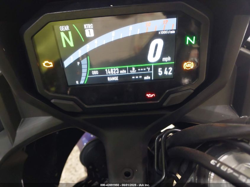 2024 Kawasaki Ex650 P VIN: ML5EXEP18RDAD3274 Lot: 42891950