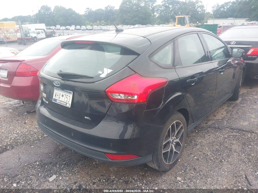 Vin: 1fadp3m26hl330882, lot: 43385743, ford focus sel 20174