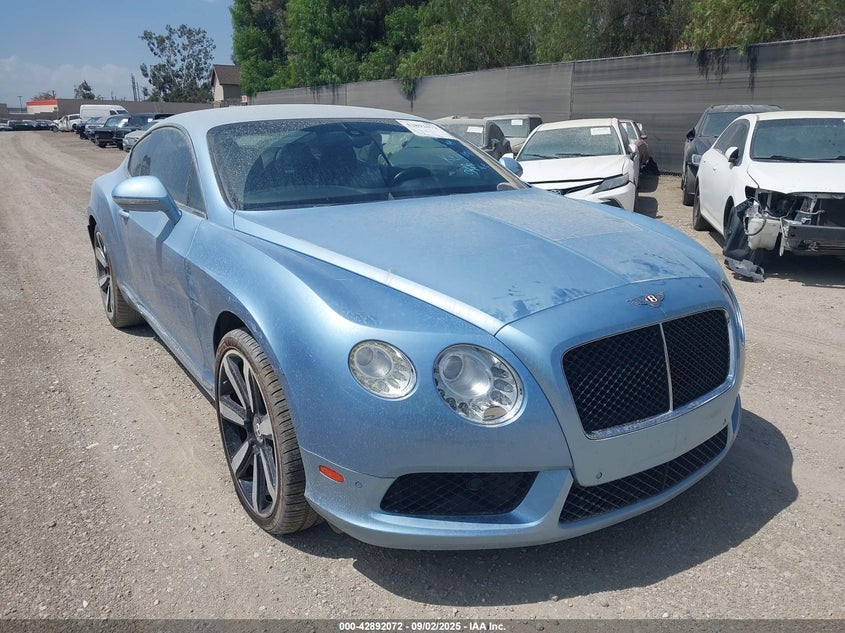 Vin: scbft7za6dc083057, lot: 43385765, bentley continental gt v8 2013 img_1