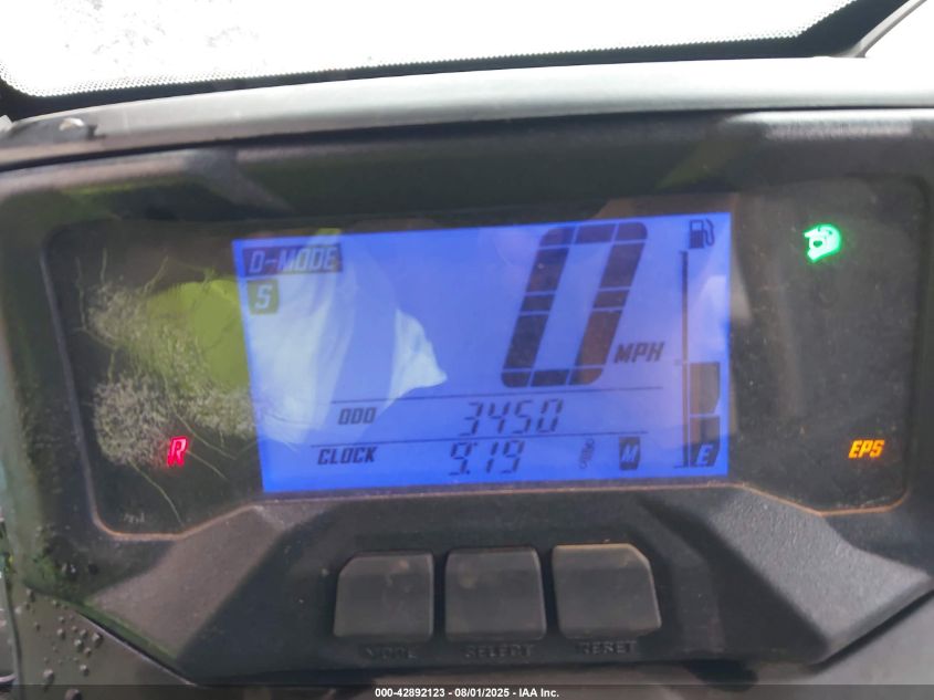 2021 Yamaha Yxr450 VIN: 5Y4AN3971MA101586 Lot: 42892123