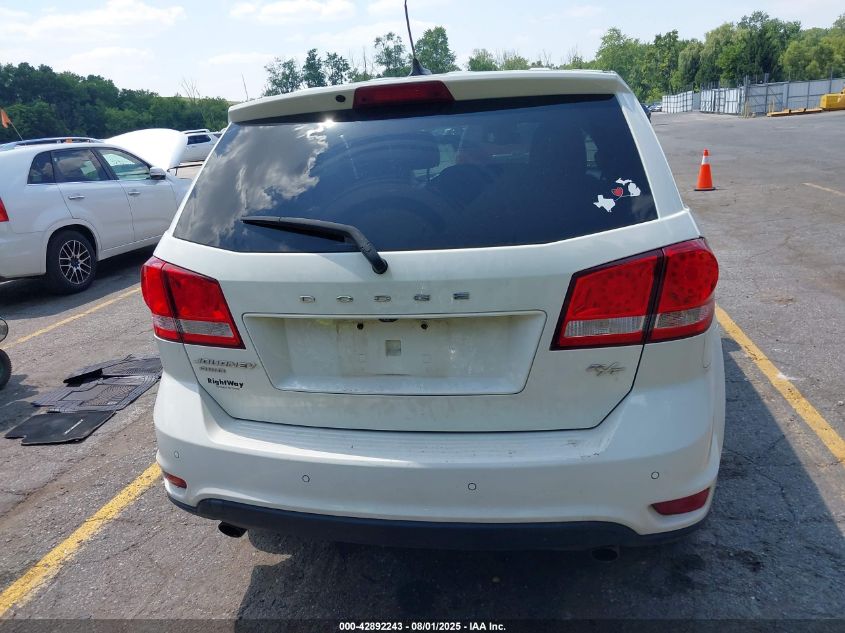 2016 Dodge Journey R/T VIN: 3C4PDDEG1GT180098 Lot: 42892243