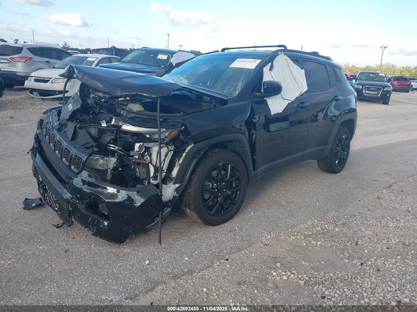 Vin: 3c4njdbn0rt130928, lot: 43386148, jeep compass latitude 4x4 20242