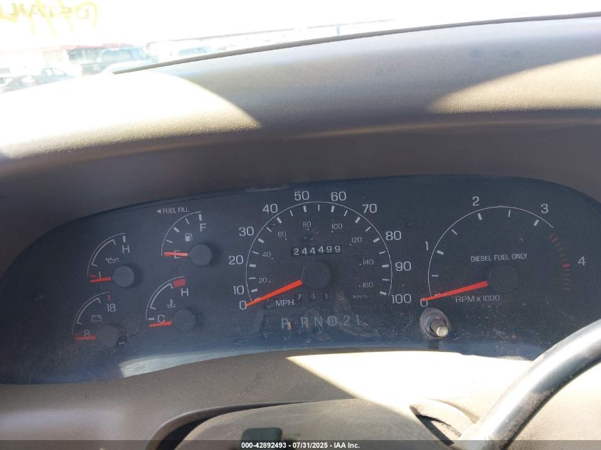 2000 Ford F-250 Lariat/Xl/Xlt VIN: 1FTNW21F5YEB75877 Lot: 42892493