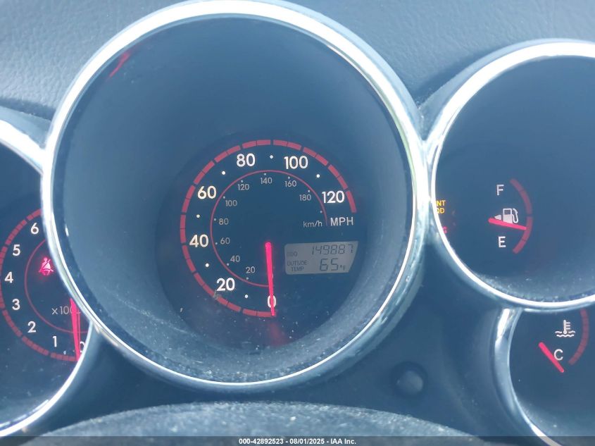 2008 Toyota Matrix Xr VIN: 2T1KR32E38C700797 Lot: 42892523