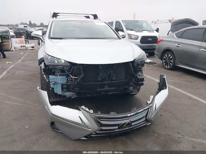 2017 Lexus Nx Nx Turbo VIN: JTJYARBZ1H2060138 Lot: 42892609