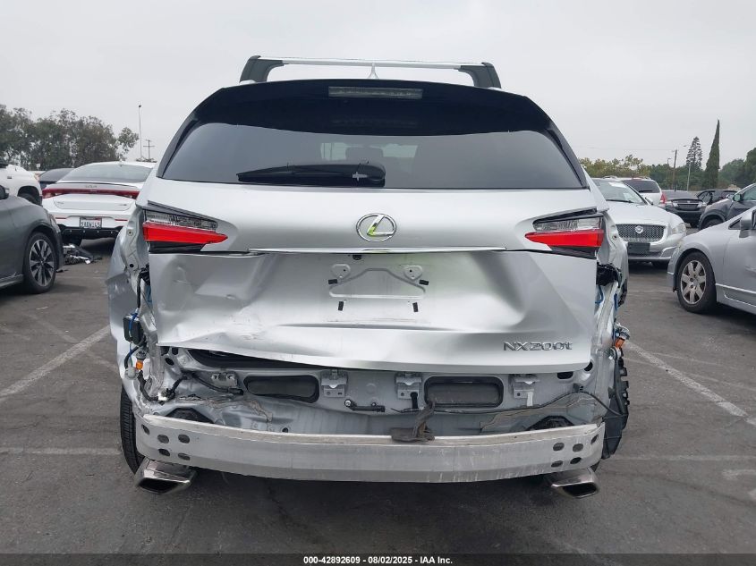 2017 Lexus Nx Nx Turbo VIN: JTJYARBZ1H2060138 Lot: 42892609