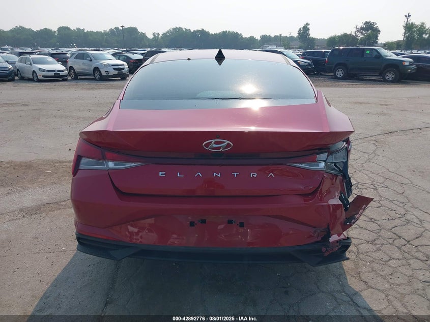 2021 HYUNDAI ELANTRA SEL KMHLM4AG2MU117660