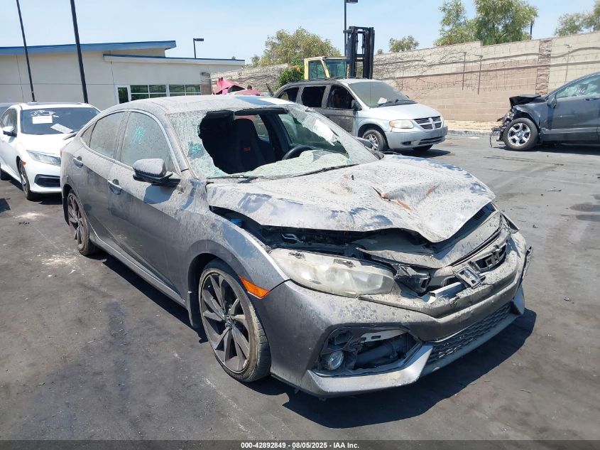 2019 Honda Civic Si VIN: 2HGFC1E52KH704440 Lot: 42892849