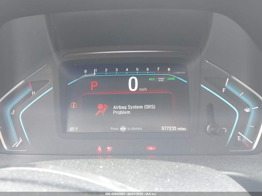 2020 Honda Odyssey Ex VIN: 5FNRL6H59LB072225 Lot: 42892863