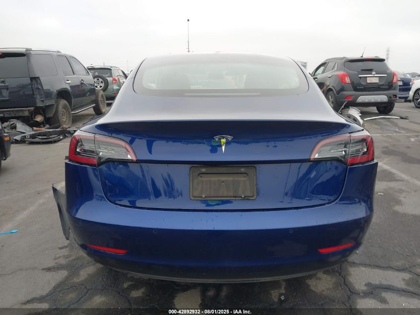 2022 Tesla Model 3 Rear-Wheel Drive VIN: 5YJ3E1EA8NF248723 Lot: 42892932