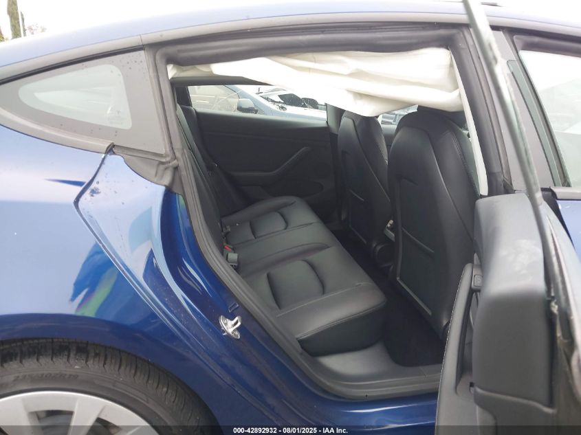 2022 Tesla Model 3 Rear-Wheel Drive VIN: 5YJ3E1EA8NF248723 Lot: 42892932