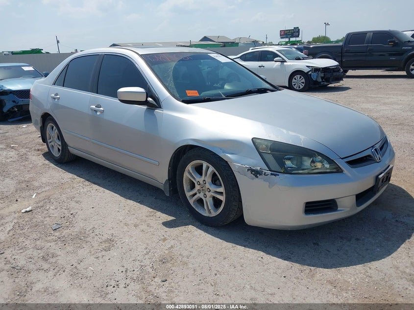 1HGCM568X7A041558 2007 Honda Accord 2.4 Ex auction photo 1