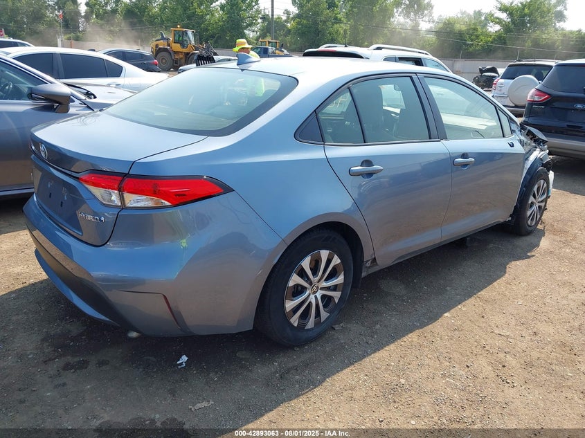 2022 TOYOTA COROLLA HYBRID LE - JTDEAMDE7NJ052145