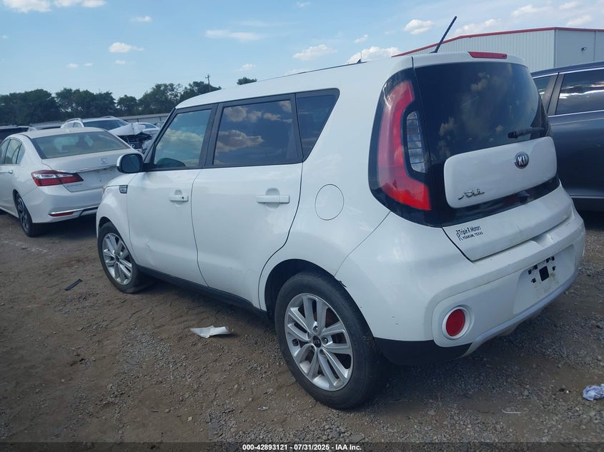 2018 Kia Soul + VIN: KNDJP3A57J7537257 Lot: 42893121