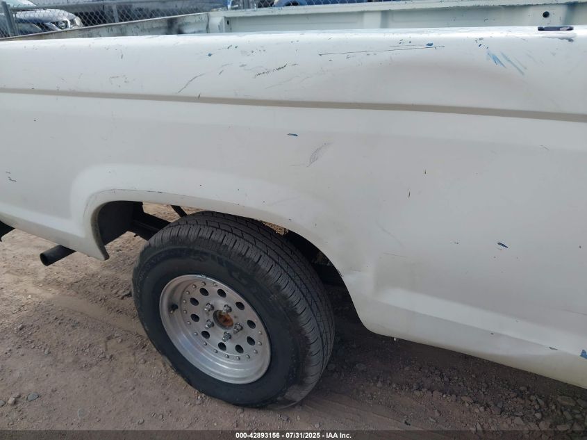 1992 Ford Ranger Super Cab VIN: 1FTCR14X4NPA10920 Lot: 42893156