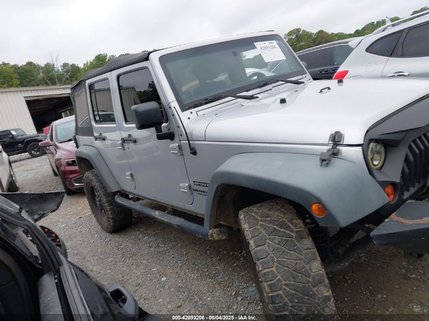 2012 Jeep Wrangler Unlimited Sport VIN: 1C4BJWDG1CL259647 Lot: 42893206