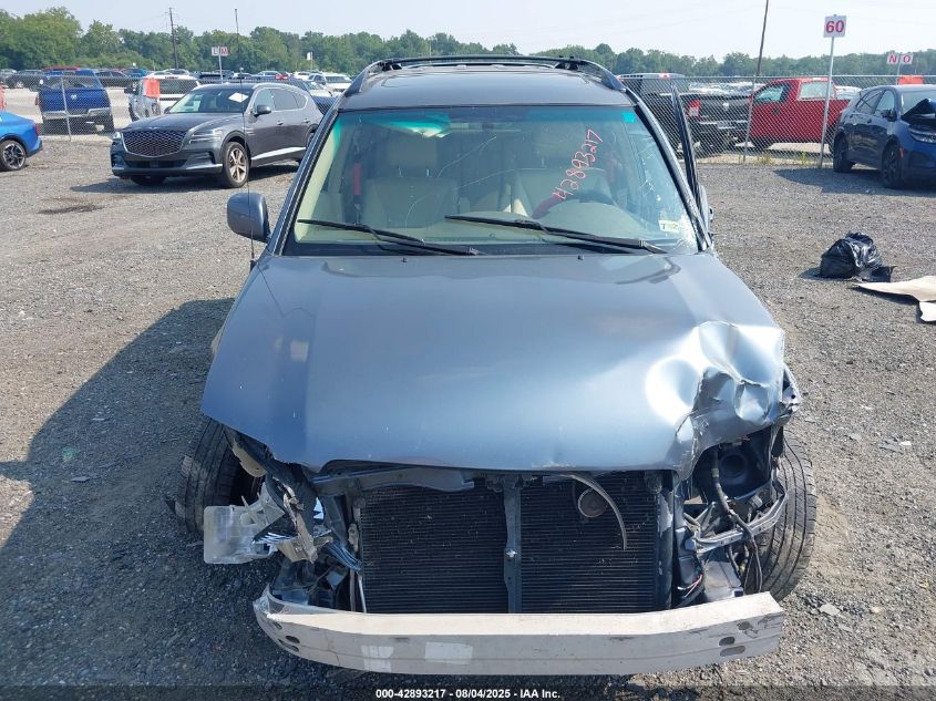 2007 Toyota Highlander V6 VIN: JTEGP21A870145905 Lot: 42893217