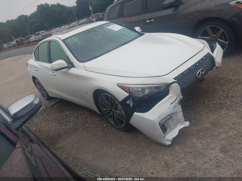 2014 Infiniti Q50 Premium/Sport VIN: JN1BV7AR7EM688906 Lot: 42893225