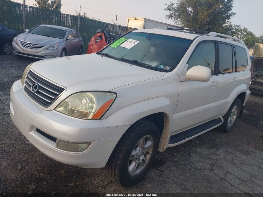 2004 Lexus Gx VIN: JTJBT20X140052488 Lot: 42893270
