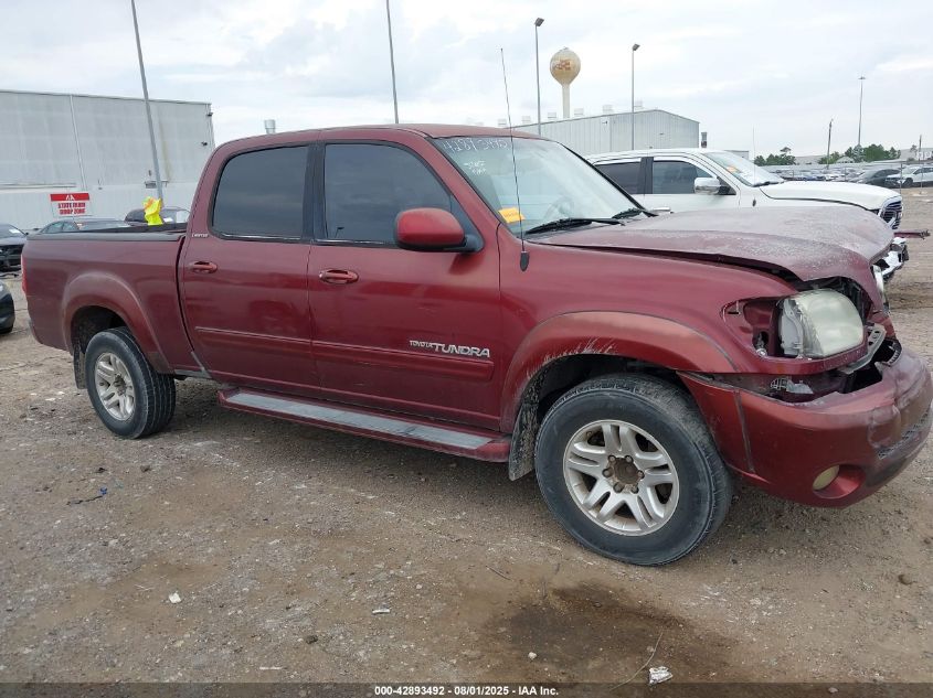2005 Toyota Tundra Double Cab Limited VIN: 5TBET38195S491340 Lot: 42893492