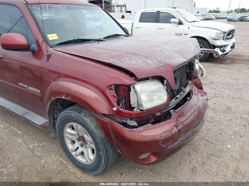 2005 Toyota Tundra Double Cab Limited VIN: 5TBET38195S491340 Lot: 42893492