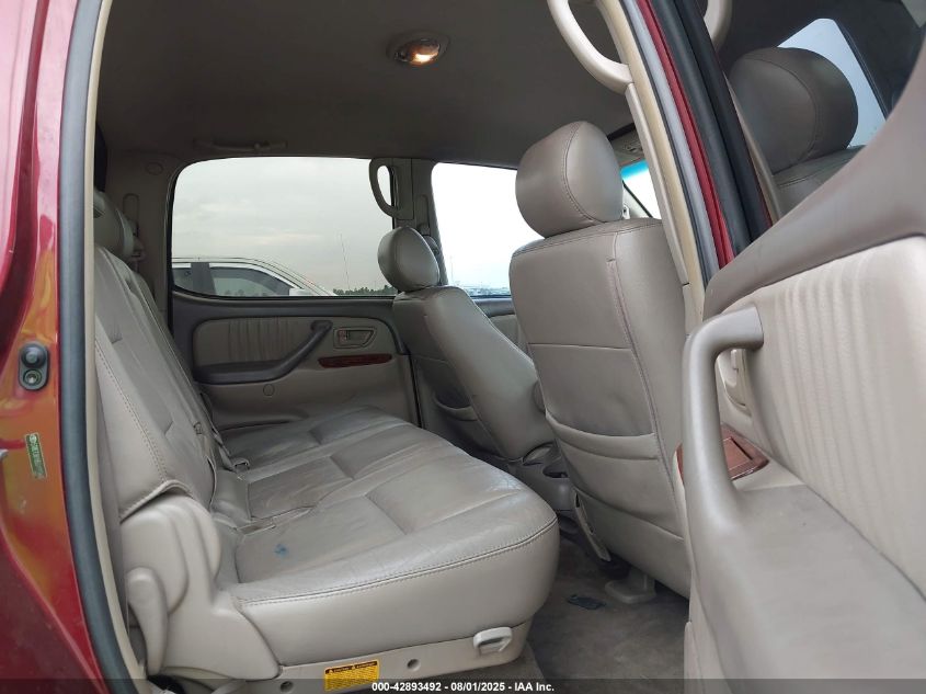 2005 Toyota Tundra Double Cab Limited VIN: 5TBET38195S491340 Lot: 42893492