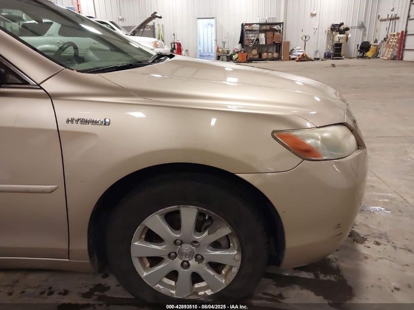 2007 Toyota Camry Hybrid VIN: JTNBB46K273022136 Lot: 42893510