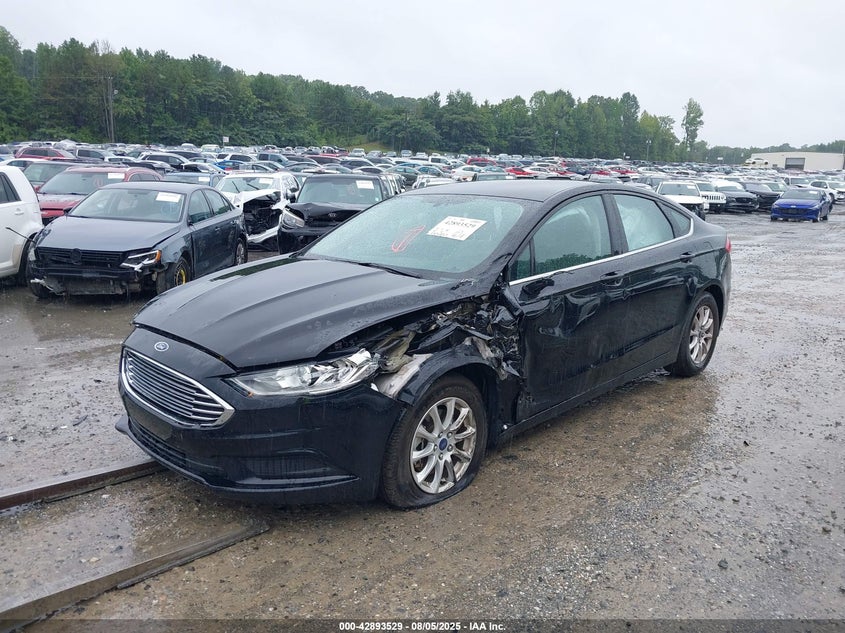 Vin: 3fa6p0g70hr174743, lot: 43387222, ford fusion s 20172