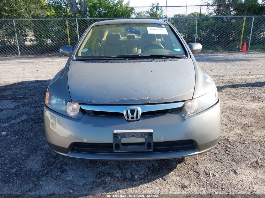 2008 Honda Civic Hybrid VIN: JHMFA36288S025017 Lot: 42893546