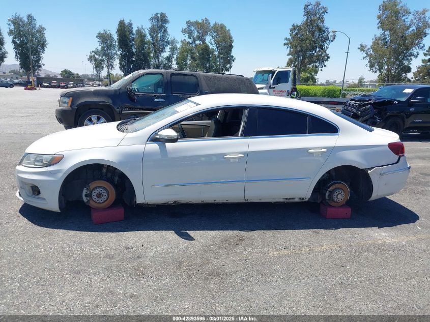 2014 Volkswagen Cc 2.0T R-Line VIN: WVWBP7AN4EE539075 Lot: 42893596