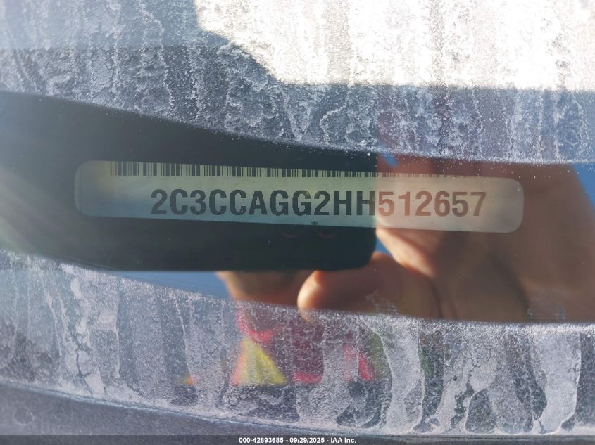 2017 Chrysler 300 300S VIN: 2C3CCAGG2HH512657 Lot: 42893685