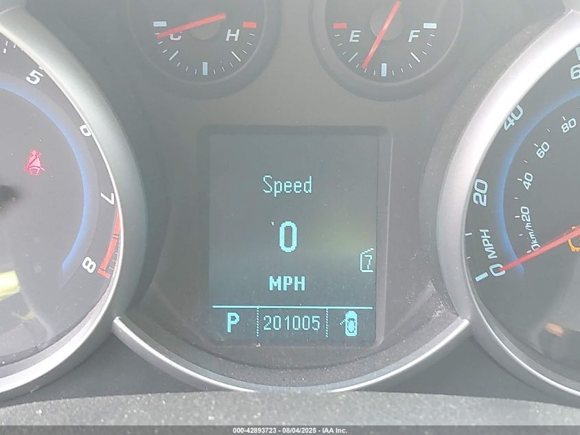 2011 Chevrolet Cruze 1Lt VIN: 1G1PF5S98B7108732 Lot: 42893723