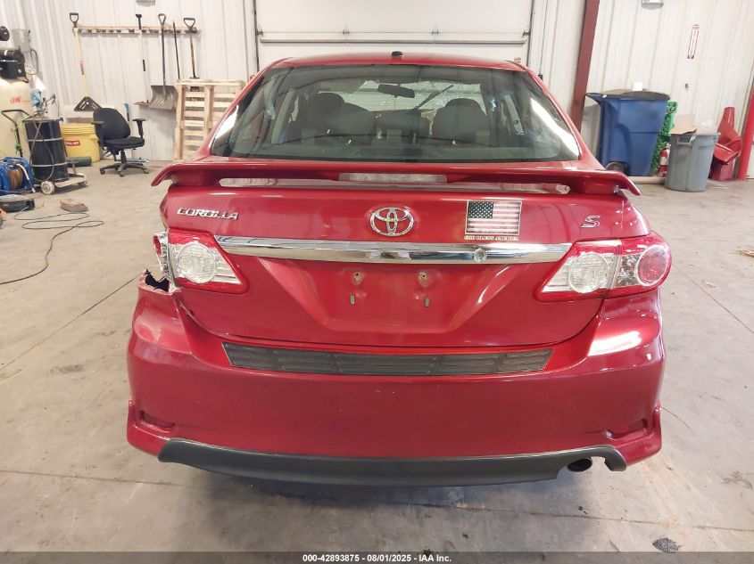 2011 Toyota Corolla S VIN: 2T1BU4EE1BC560210 Lot: 42893875