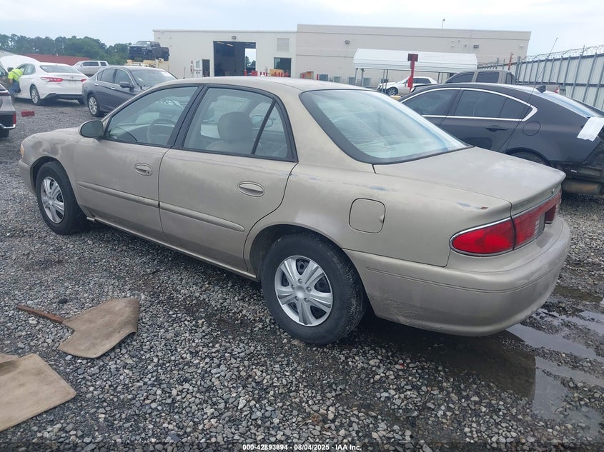 2003 Buick Century Custom beige sedan gasoline 2G4WS52J131260452 photo #4