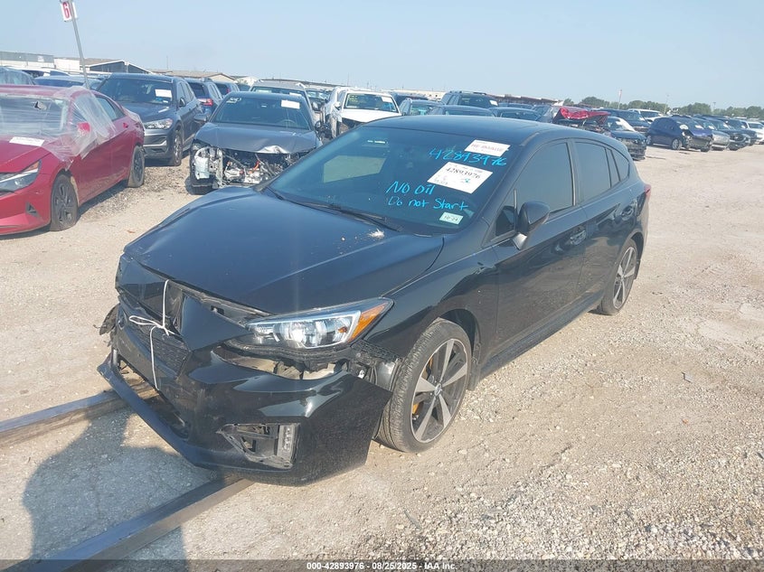 Vin: 4s3gtal62j3738524, lot: 43387669, subaru impreza 2.0i sport 20182