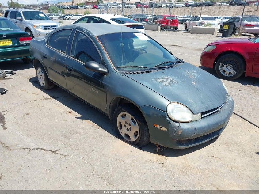 1P3ES46C31D137789 2001 Plymouth Neon Highline auction photo 1