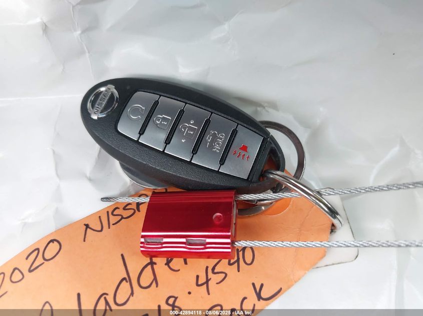 2020 Nissan Sentra Sr Xtronic Cvt VIN: 3N1AB8DV7LY213611 Lot: 42894118