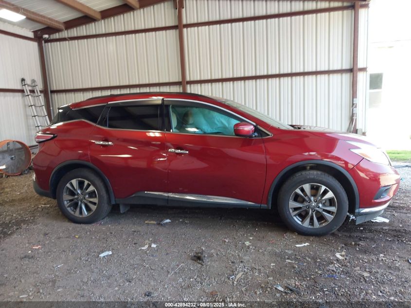 2017 Nissan Murano Platinum/S/Sl/Sv VIN: 5N1AZ2MG0HN109825 Lot: 42894232