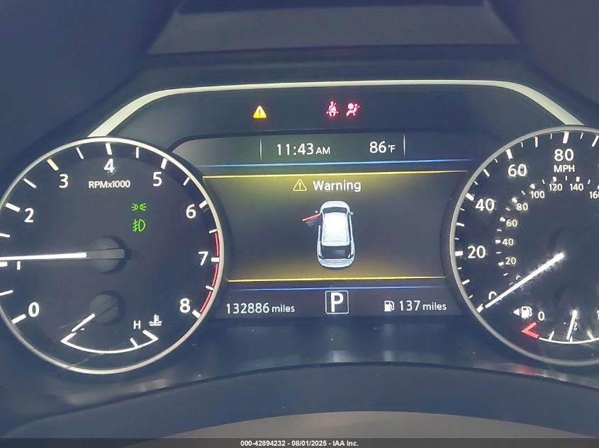 2017 Nissan Murano Platinum/S/Sl/Sv VIN: 5N1AZ2MG0HN109825 Lot: 42894232