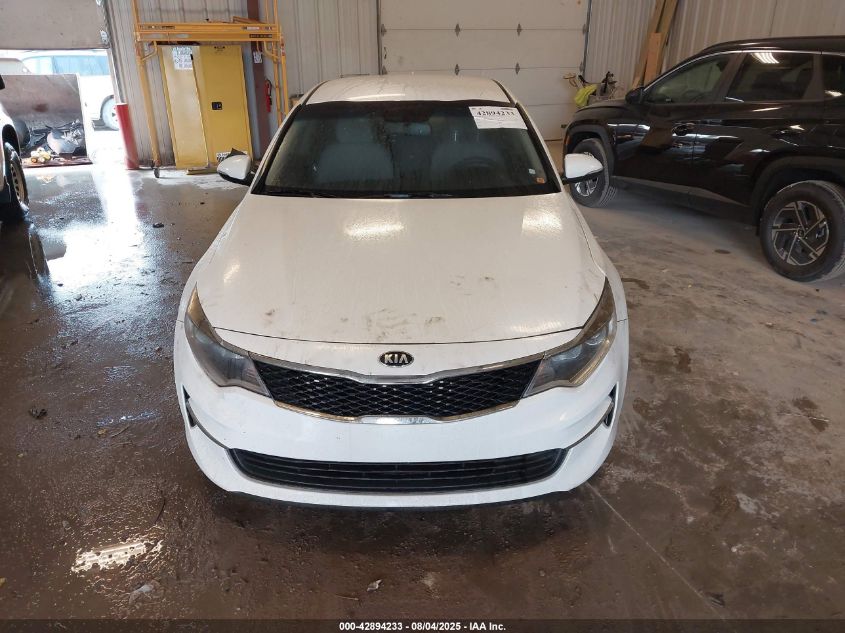 2018 Kia Optima Lx VIN: 5XXGT4L31JG178597 Lot: 42894233