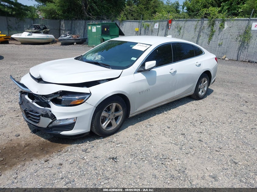 2022 CHEVROLET MALIBU FWD LT - 1G1ZD5ST3NF193127