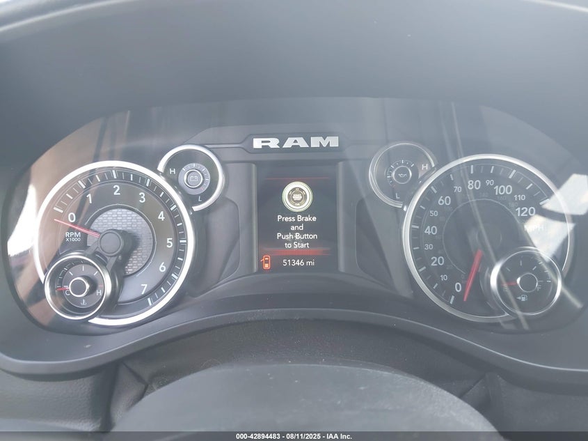 2021 Ram 1500 5.7 Big Horn 4x4 5'7 Box Other Lot 111042894483 Vin 1C6SRFFT8MN800158