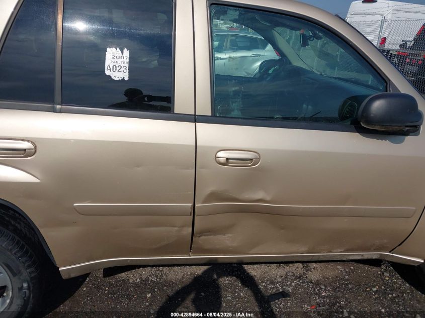 2007 Chevrolet Trailblazer Lt VIN: 1GNDS13S272289368 Lot: 42894664