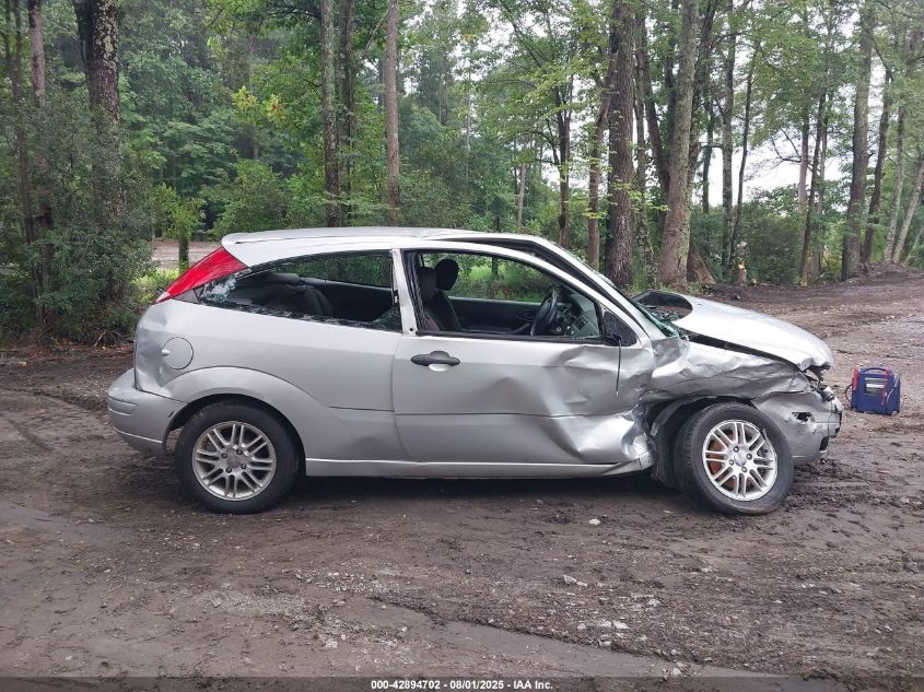2006 Ford Focus Zx3 VIN: 1FAHP31N16W186220 Lot: 42894702