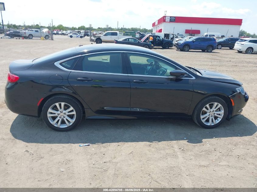 2016 Chrysler 200 Limited VIN: 1C3CCCAB0GN110702 Lot: 42894705